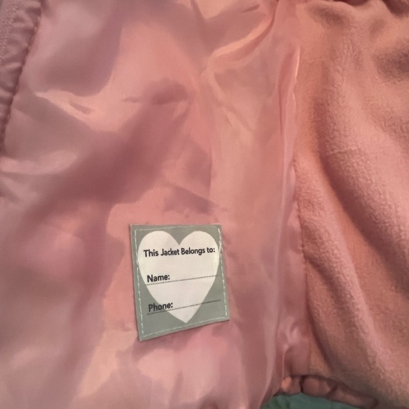 Carter’s Toddler Girls 3T Pink Cat Snow/Ski Suit 2-Piece Jacket/Bib Combo w Hat! - Picture 6 of 11